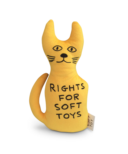 Cat Soft Toy X David Shrigley